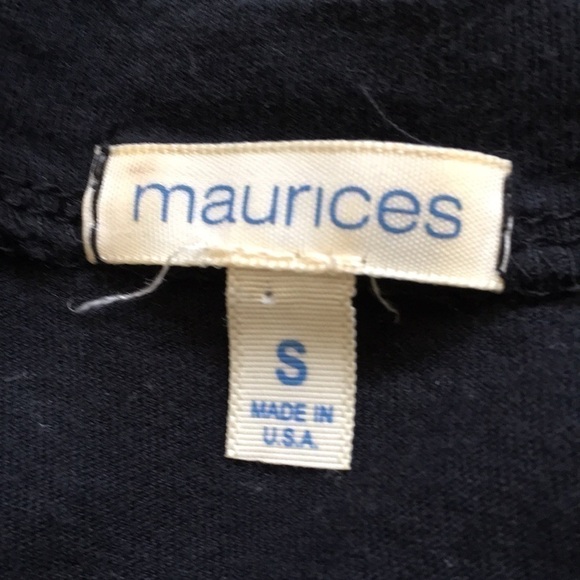 Love Peace Black T-Shirt Womens Small - Picture 4 of 5